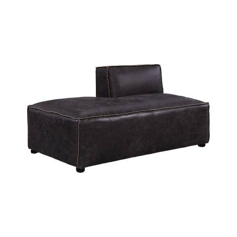ACME Birdie Modular Armless Chaise in Antique Slate