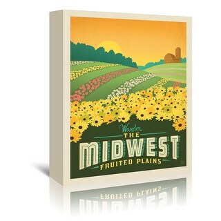 Macys Midwest by Anderson Design Group Wrapped Canvas Americanflat
