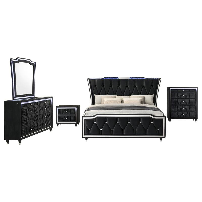 Lorient Bedroom Set Black