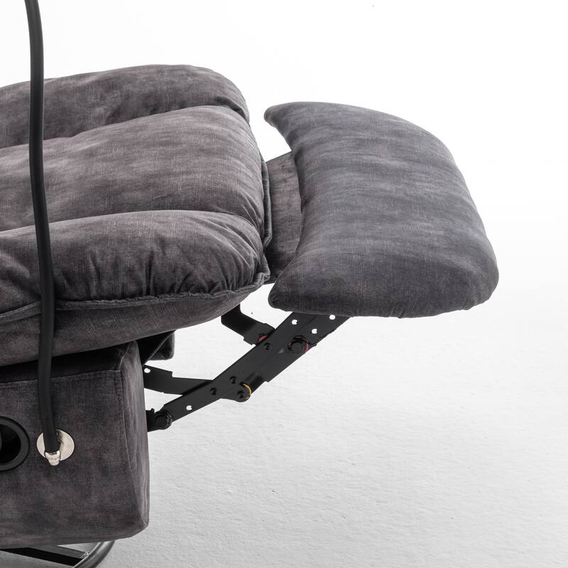 Swivel Gliding Recliner Chair by GDFStudio