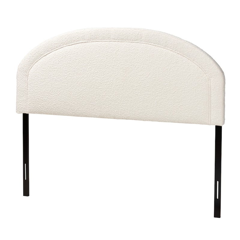 Headboard Upholstered Fabric Modern Bedroom Decor Wood Frame Tufted Design