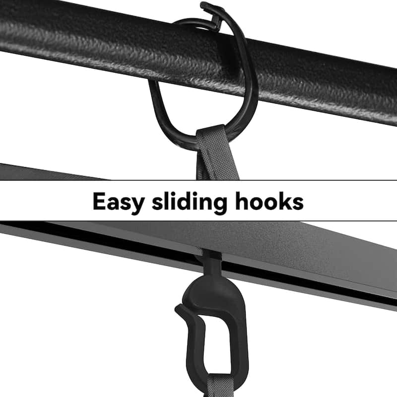 Outdoor Gazebo Mosquito Nettings with Double Zipper, Replacement for Patio, Garden, Grey (Mosquito Net Only)