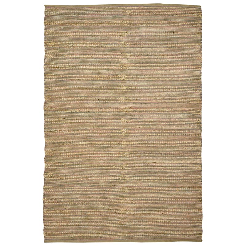 Saratoga All-natural Jute/Cotton Flatweave Area Rug