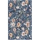 preview thumbnail 28 of 32, Nourison Washables Indoor Multicolored Floral Area Rug 3' x 5' - Blue - Rectangle