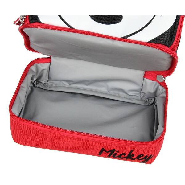 Mickey Mouse 3D Mickey Ears Insulated Lunch Bag 8/" x 8/" x 3/"