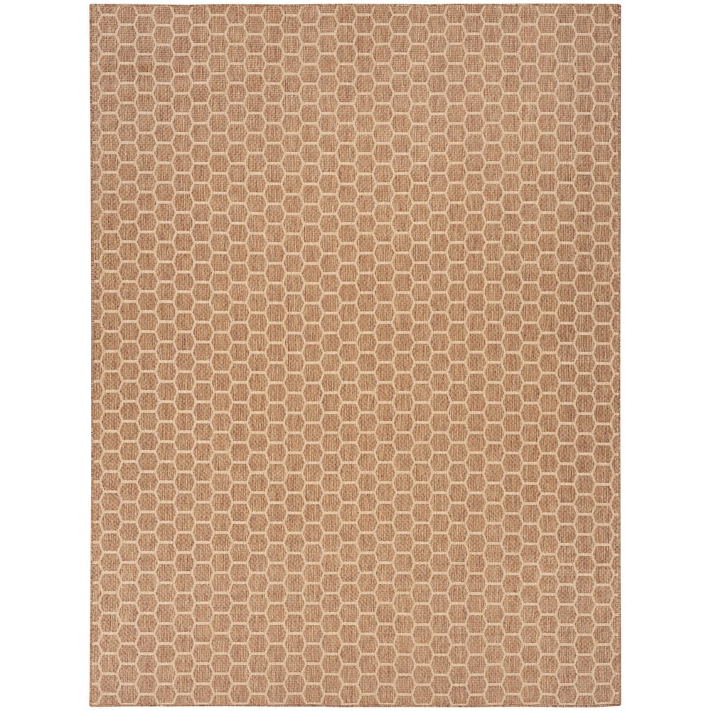 Nourison Reversible Indoor Outdoor Indoor/Outdoor Geometric Area Rug