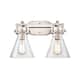 Option Brushed Satin Nickel / Clear