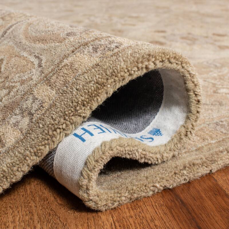 SAFAVIEH Handmade Anatolia Nicky Traditional Oriental Hand-spun Wool Rug