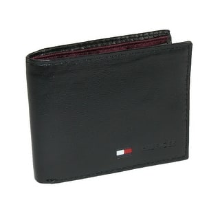 Tommy Hilfiger Men&#39;s Leather Fordham Bifold Wallet With Coin Pocket | SEMA Data Co-op