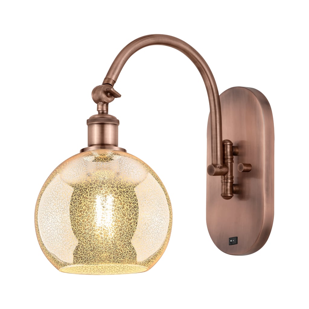 Innovations Lighting Endless Possibilities Ballston - Athens - 1 Light 8" Swiveling Sconce