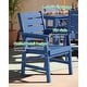 preview thumbnail 9 of 8, WINSOON 7-Piece HIPS All Weather Outdoor Patio Dining Sets with Umbrella Hole, 1-Table and 6-Chairs