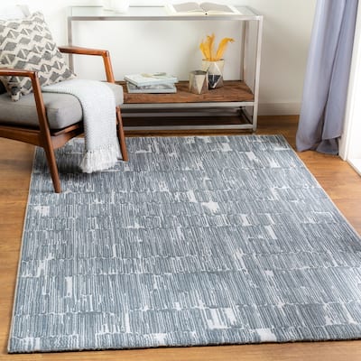 Barkhe Modern Striped Area Rug