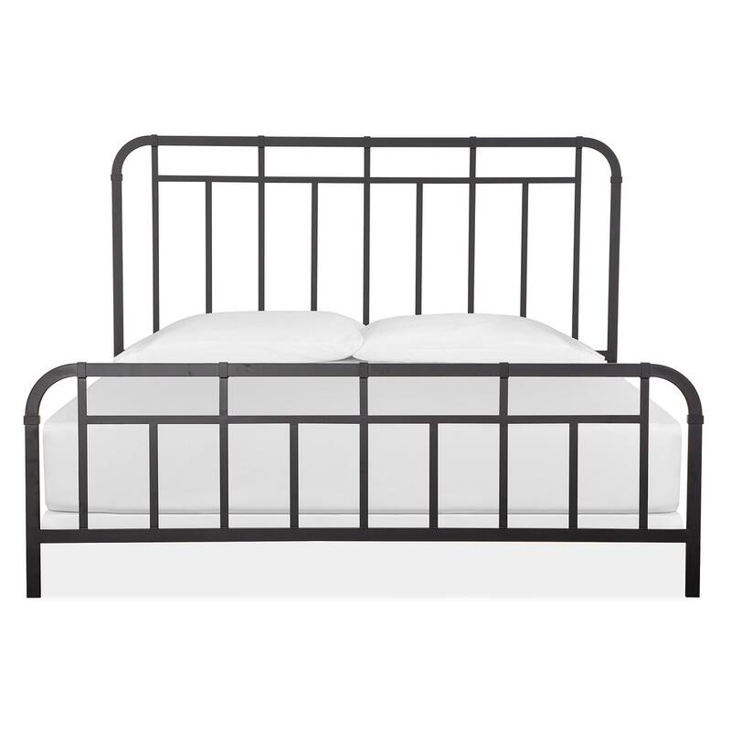 Magnussen Home Harper Springs Forged Iron Metal Bed