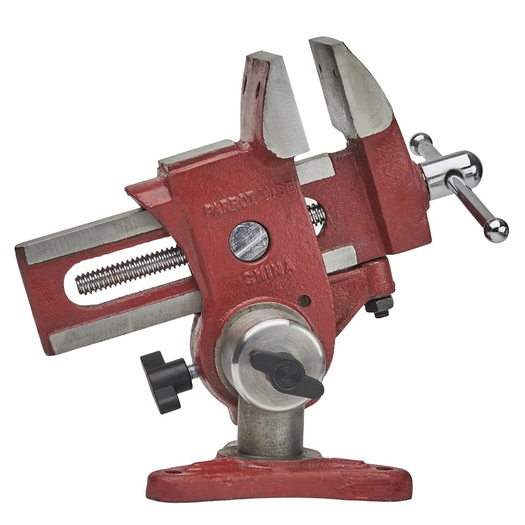 Kings County Tools Bench Vise with 2 Axes of Rotation and 4.5” Jaw Opening
