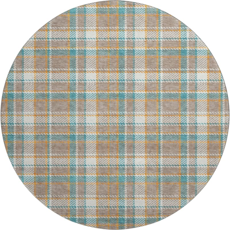 Premium Washable Super Soft Plaid Mayfield Rug