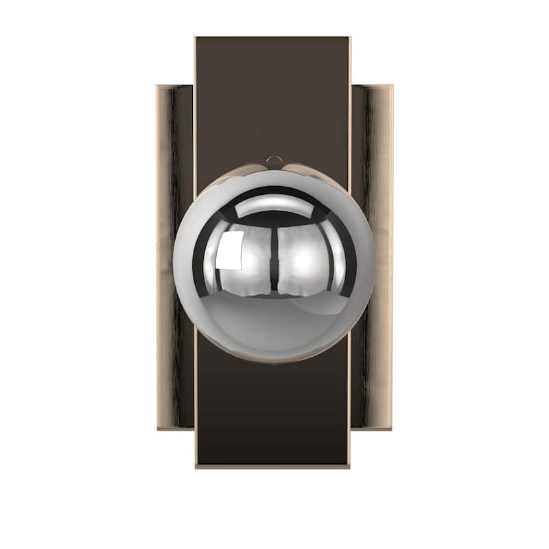 Justice Design Group EVOLV Fusion Luna ADA 1-Light LED Wall Sconce with Clear Glass