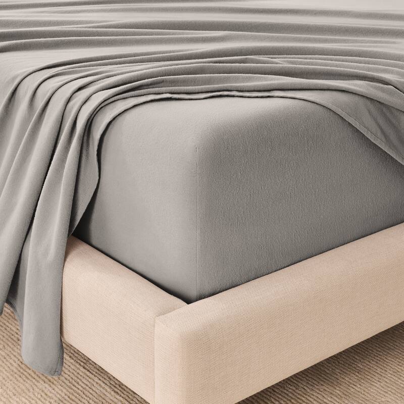 Bare Home Organic Cotton Flannel Sheet Set