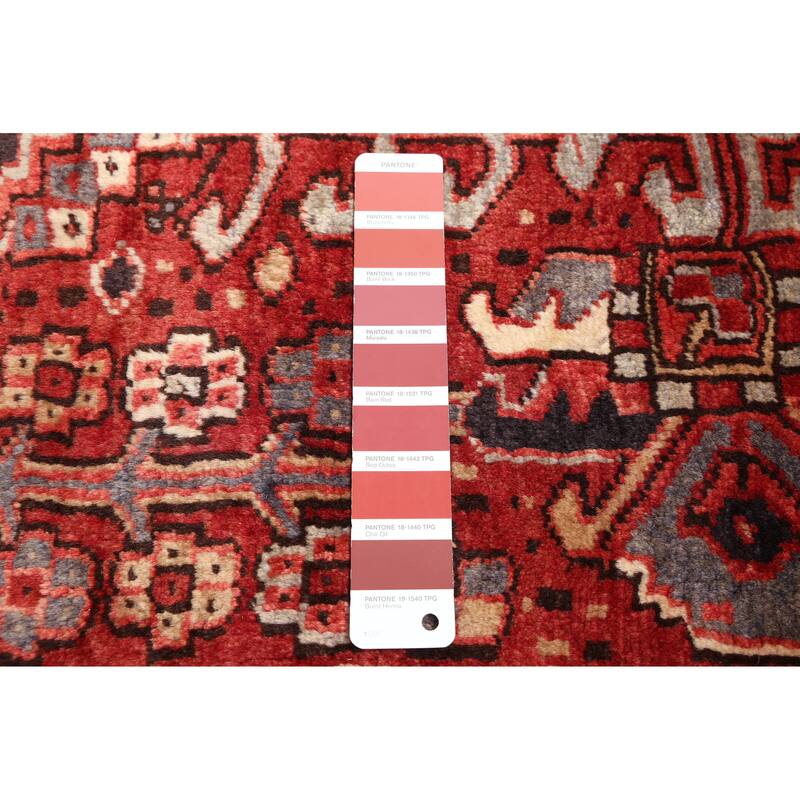 ECARPETGALLERY Hand-knotted Sarabi Red Wool Rug - 9'11 x 12'7