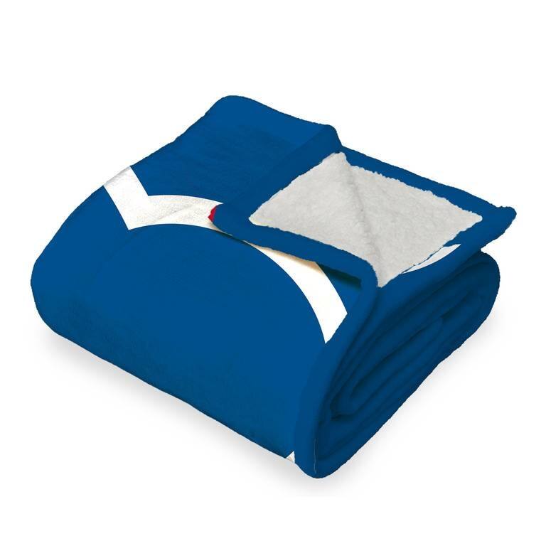 MLB CC Throwback Silk Touch Sherpa Throw Blanket