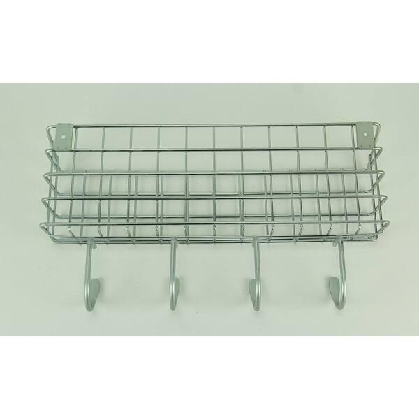 Shop Franklin Brass Industrial Style Metal Wire Mail Holder Wall