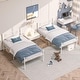 preview thumbnail 20 of 38, VECELO 14 Inch Twin Size Metal Platform Bed Frame,Kids Bed Set of 2, Bed Frame Set of 2