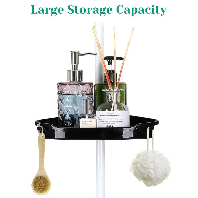 Shower Caddy for Bathroom - Black