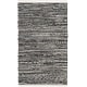 preview thumbnail 30 of 49, SAFAVIEH Handmade Rag Rug Ljubika Casual Stripe Cotton Rug with Fringe 3' x 5' - Grey - Rectangle