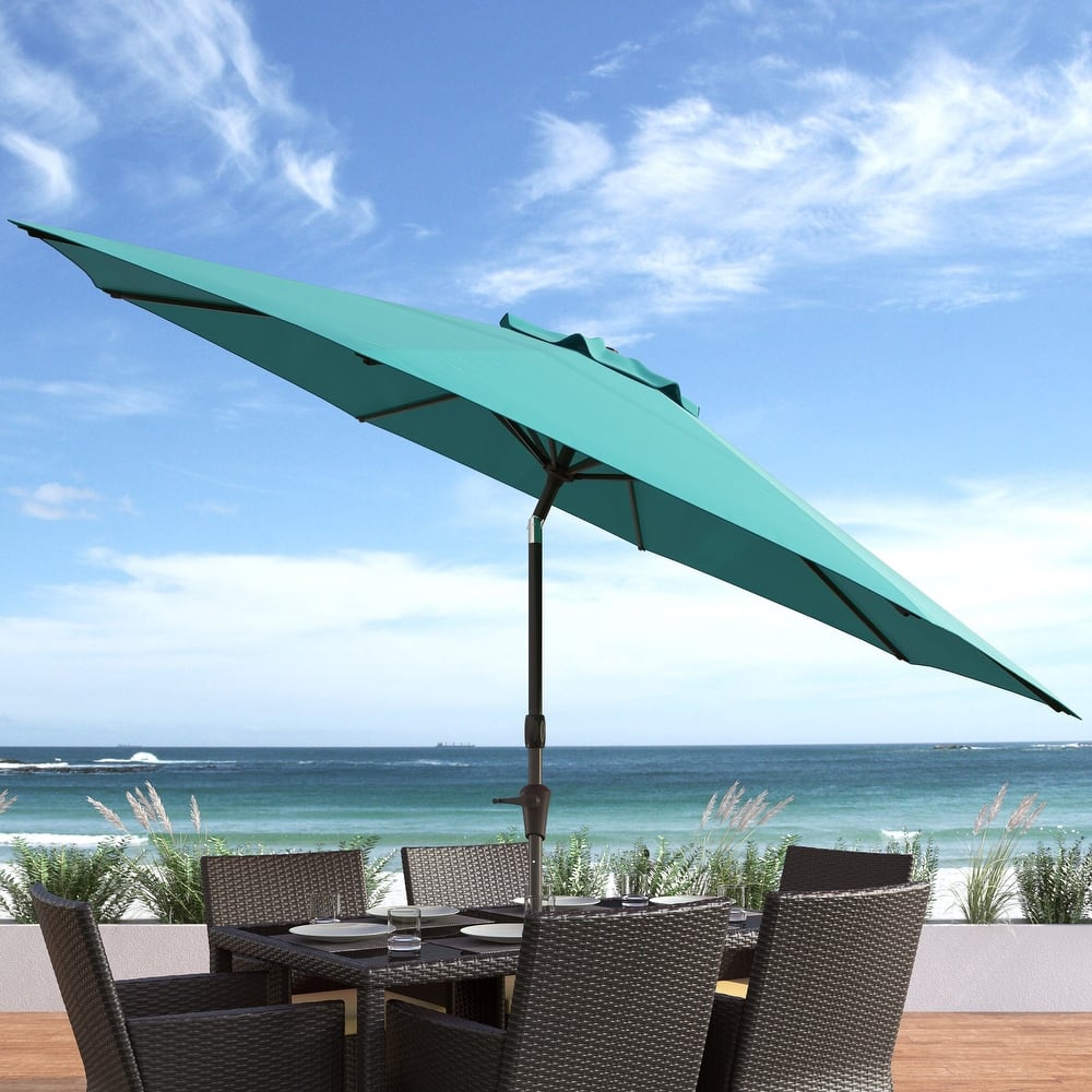 10ft Wind Resistant Tilting Patio Umbrella
