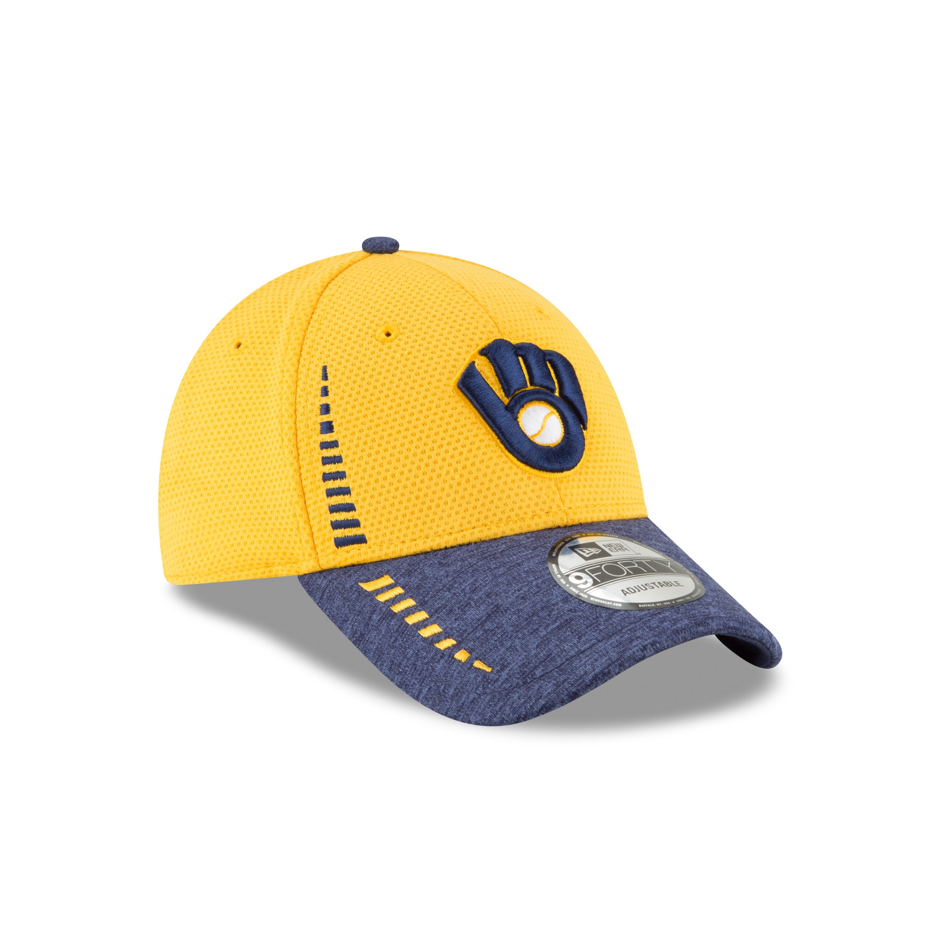 Shop Milwaukee Brewers 9forty Speed Tech 2 Adjustable Hat