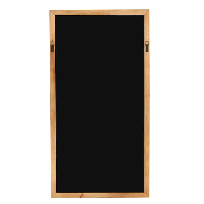 Rattan Room Wall Mirror with Oval Center - Brown - Roche River Decor