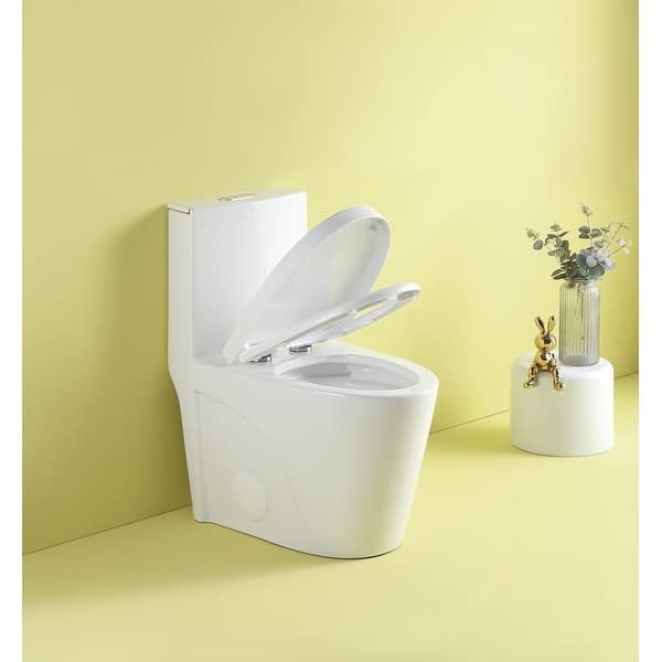Abruzzo Elongated Smart Bidet Toilet with Sensor Flush & Night Light