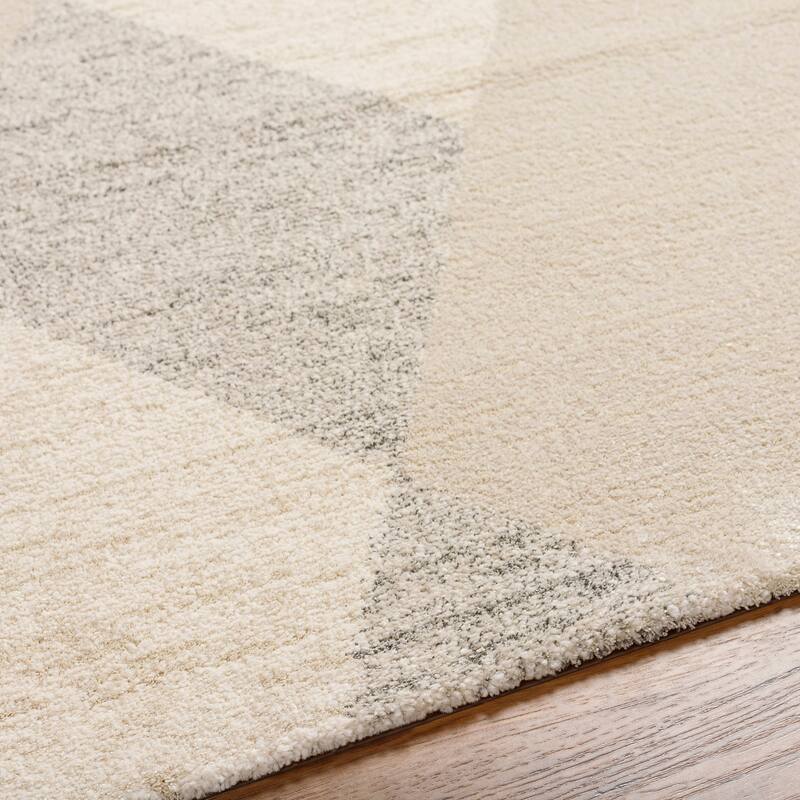 Livabliss Scandinavian Gavic Diamond Area Rug