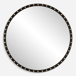 Uttermost 09949 Sele 50-3/8" Diameter Circular Flat Accent Mirror