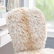 preview thumbnail 43 of 52, Clara Faux Fur Armless Office Chair