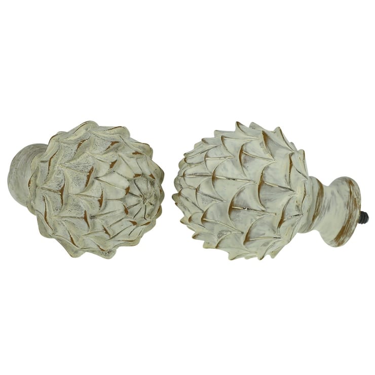 Meriville 1-Inch Diameter Single Window Treatment Curtain Rod, Artichoke