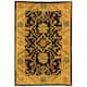 SAFAVIEH Handmade Antiquity Izora Traditional Oriental Wool Rug - 2' x 3' - Black
