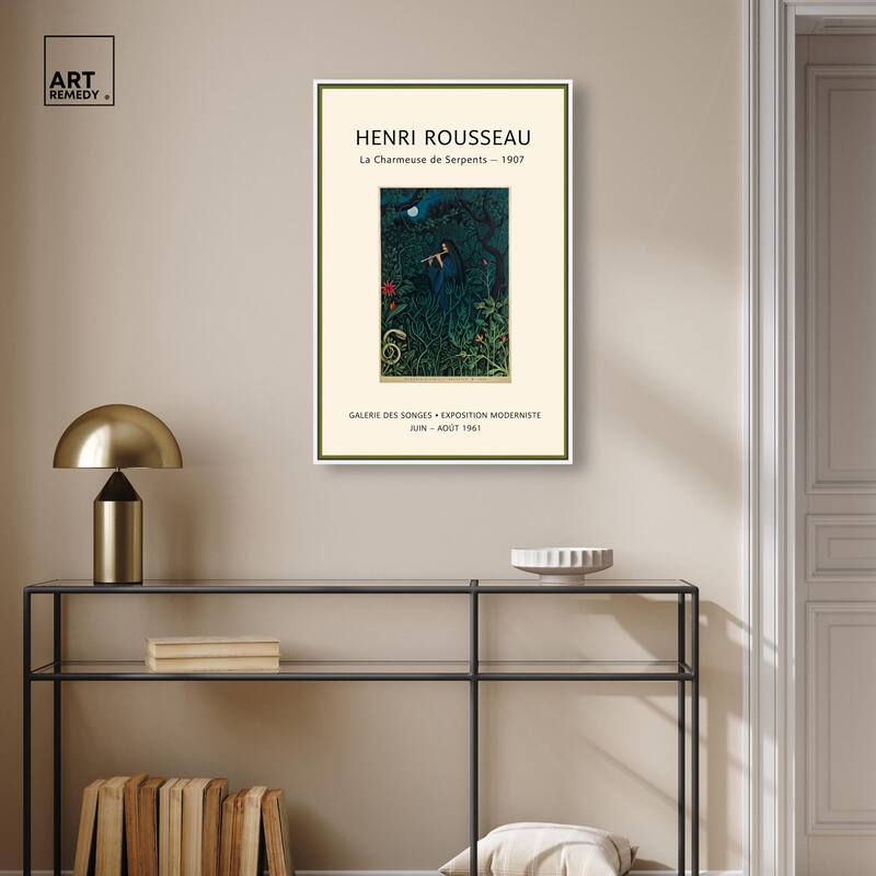 Rousseau's Jungle Dream Canvas by Art Remedy