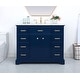 preview thumbnail 5 of 15, Elegant Lighting VF15042 Americana 42" Free Standing Single Basin