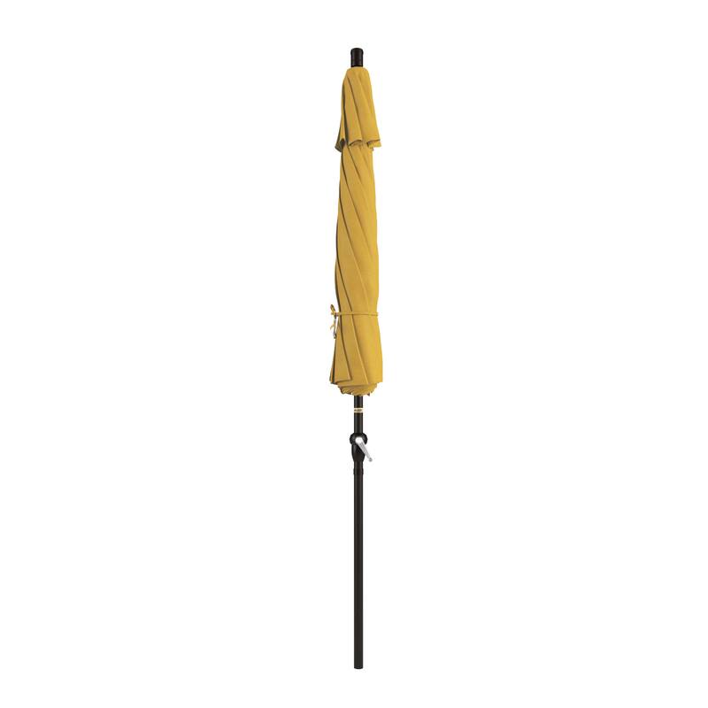 California Umbrella 9' Rd Alum Crank Open Auto Tlit Patio Umbrella