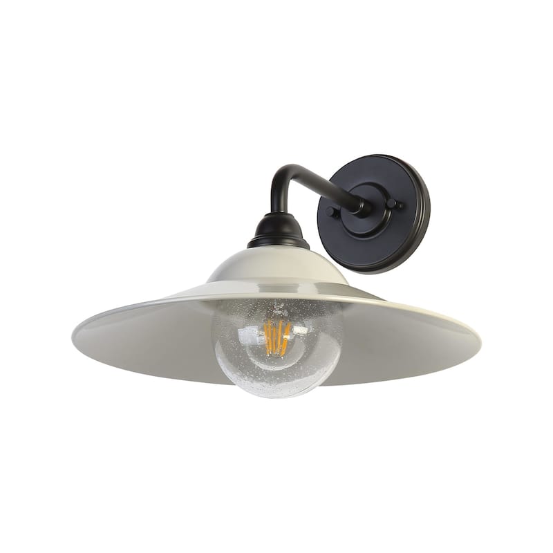 Golden Lighting 5096-OWL MGY Croma 12" Tall Outdoor Wall Sconce