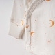 preview thumbnail 2 of 0, Moon Baby Clothes Set - 3 Pcs - White