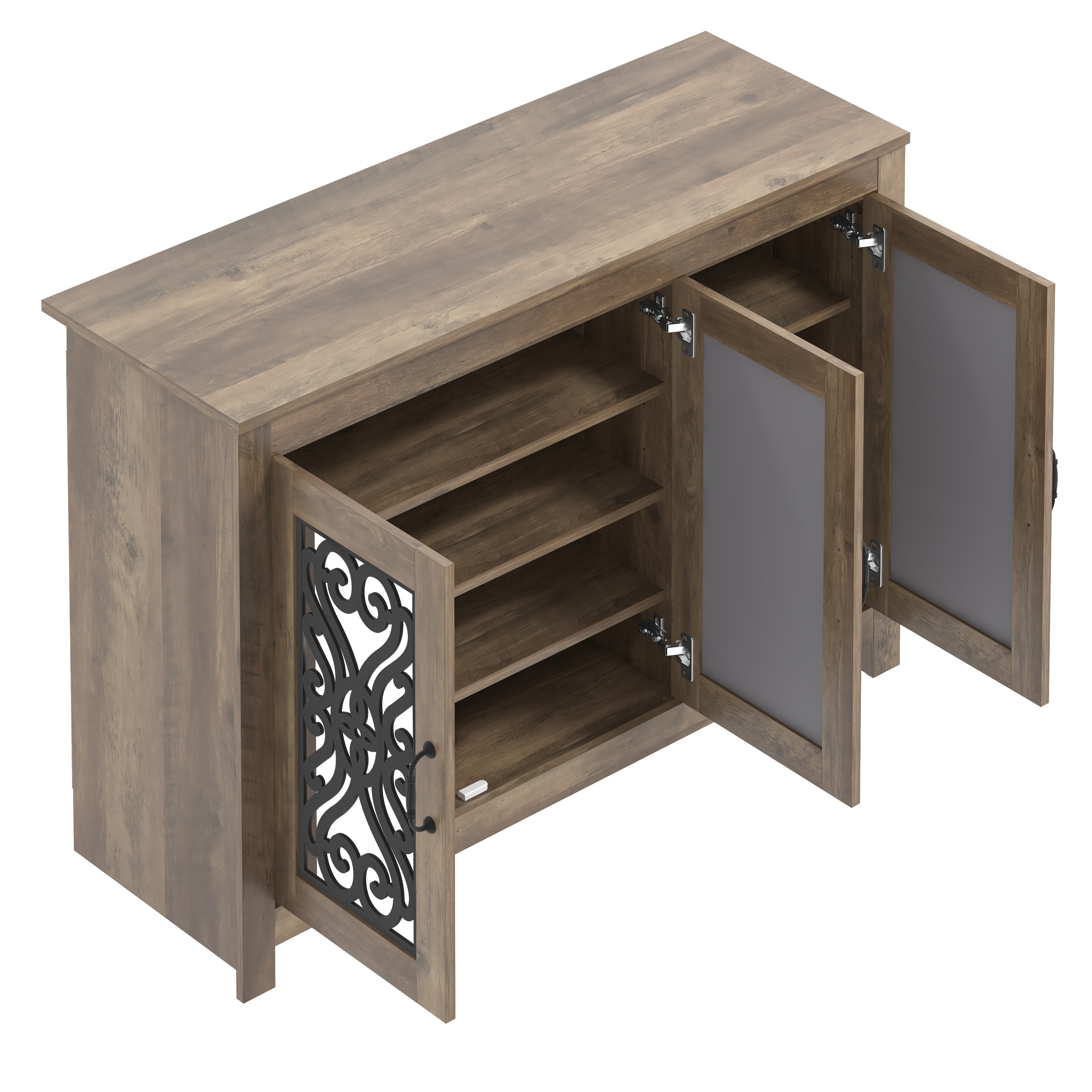 Calidia 30.0 in. H X 44.4 in. W Knott Oak with Gray Stone 16