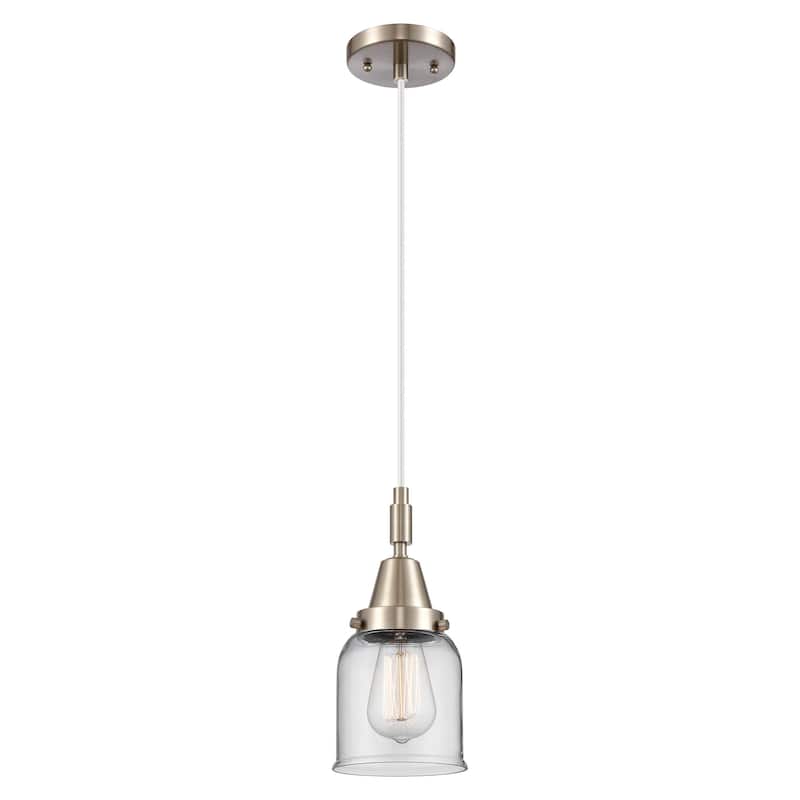 Innovations Lighting 447-1P-G52 Bell 5" Wide Mini Pendant with Clear