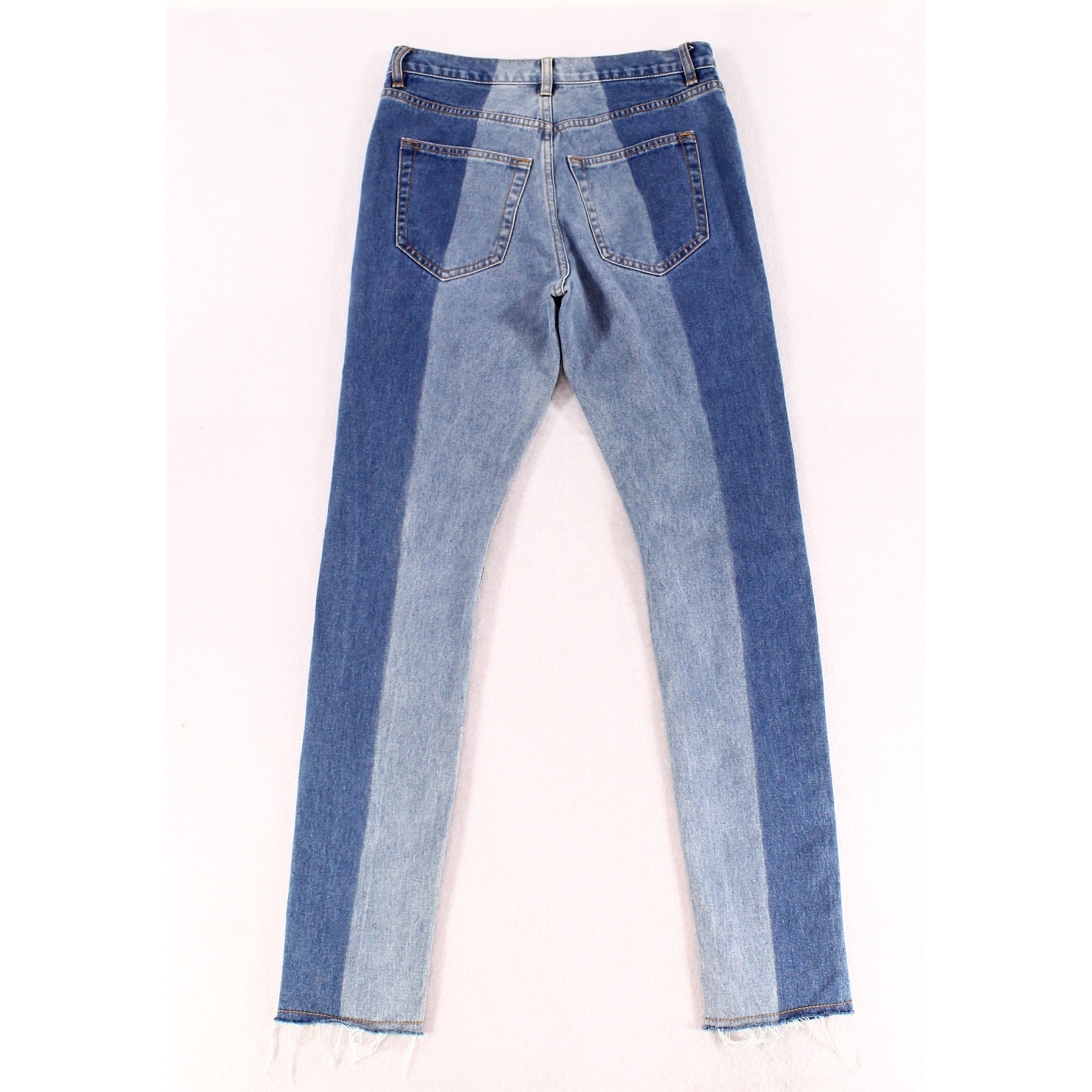two tone denim jeans mens