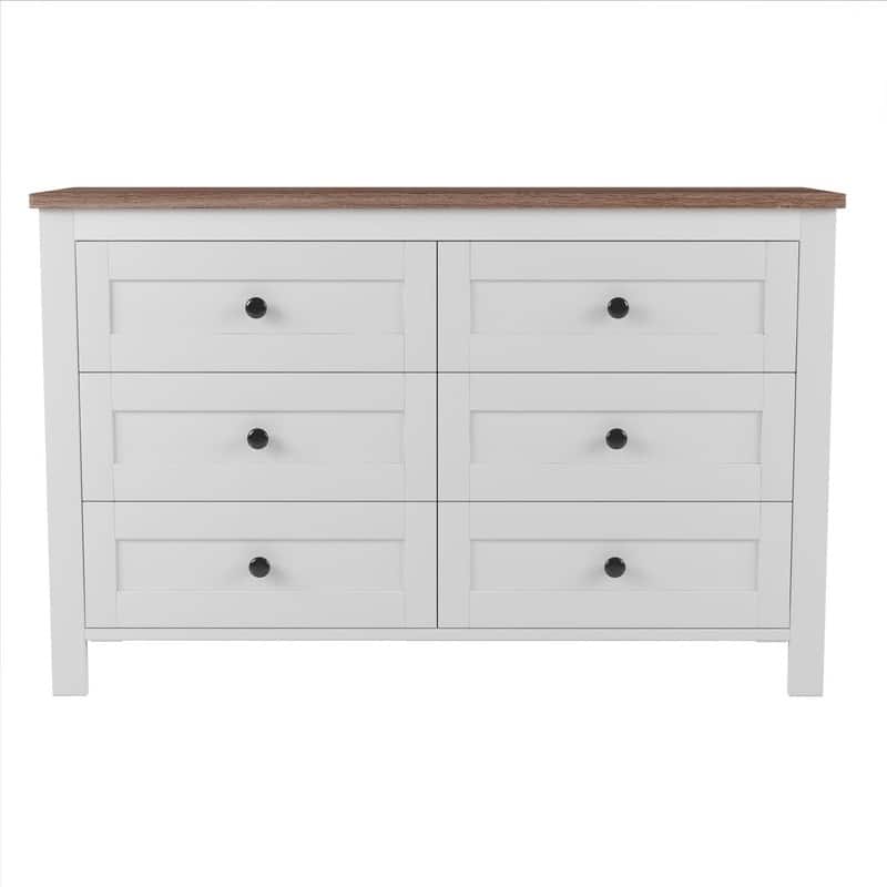 2/3/4-Piece Bedroom Set, Twin/Full/Queen, Wooden Bed, 2 Nightstands, Dresser, Sliding Door Headboard, White/White+Brown