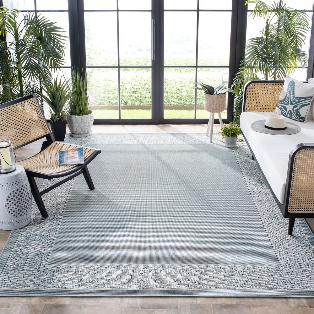 SAFAVIEH Bermuda Washable Aliete Indoor/ Outdoor Waterproof Rug