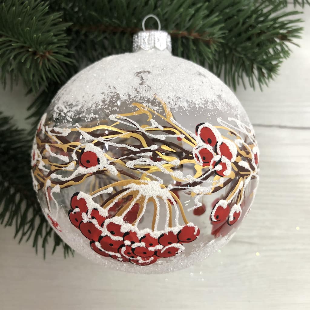 STP Goods Ashberry Christmas Ornament - Made In Ukraine