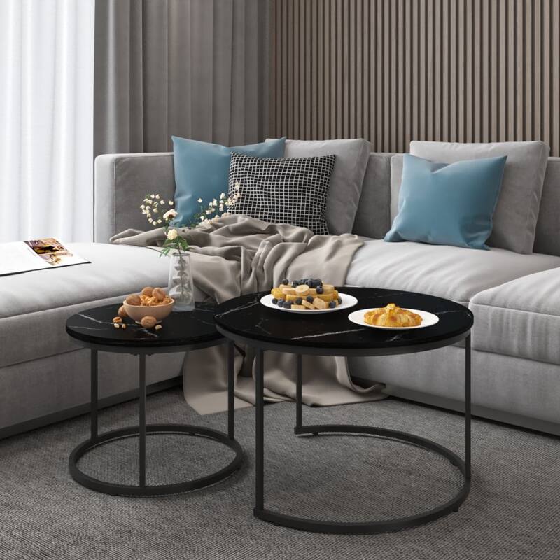 Nesting Coffee Table Set of 2