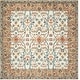 preview thumbnail 4 of 14, SAFAVIEH Handmade Aspen Neva Boho Tribal Wool Rug 7' Square - Ivory/Blue - Square