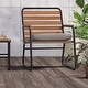 preview thumbnail 4 of 2, Decor Therapy Outdoor Patio Printed Seat Pad in Tan Paisley (2-Pack)